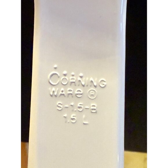 Corning Ware Blue Ribbon Flower Basket Set of 3 Casserole Dishes And Pot - Picture 10 of 16